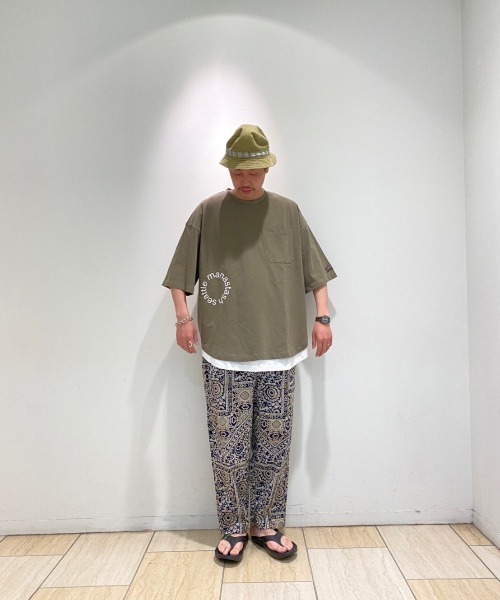 MANASTASH（マナスタッシュ）の「MANASTASH/マナスタッシュ　MS Circle logo tanktop　MSサークルロゴタンクトップ（タンクトップ・レディース・ホワイト/ブラック・MEDIUM/LARGE）」の20枚目の写真