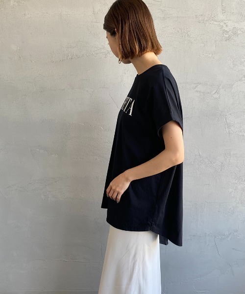 AMERICANA ✕MICA＆DEAL MICANAＴシャツ　黒 MICA & DEAL(マイカ アンド ディール)の【HPS別注】”AMERICANA