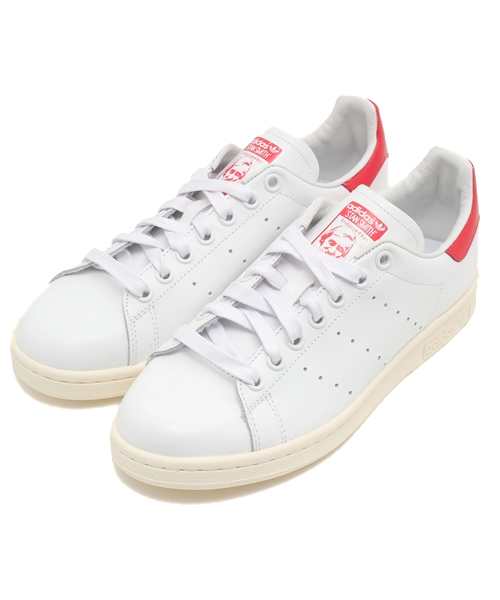 adidas（アディダス）の「adidas STAN SMITH（スニーカー・レディース・グリーン/レッド・23cm/24cm/25cm）」の2枚目の写真