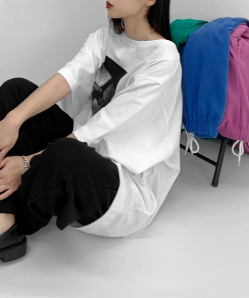 LVEU.(ラブユ.)の「【LVEU.】スウェットロングパンツ / ボトムス パンツ スウェット ワイド ルーズ イージー カジュアル シンプル ブラック ピンク グリーン ブルー(その他パンツ・レディース・ブラック/ブルー/グリーン/ピンク・FREE)」の8枚目の写真