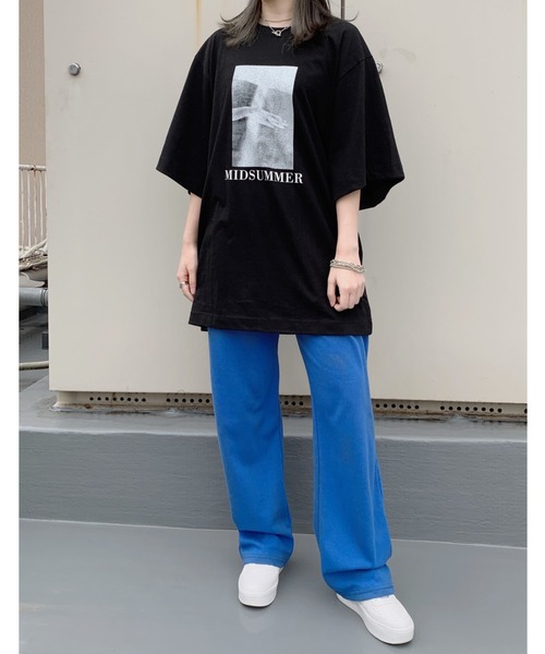 LVEU.(ラブユ.)の「【LVEU.】スウェットロングパンツ / ボトムス パンツ スウェット ワイド ルーズ イージー カジュアル シンプル ブラック ピンク グリーン ブルー(その他パンツ・レディース・ブラック/ブルー/グリーン/ピンク・FREE)」の9枚目の写真