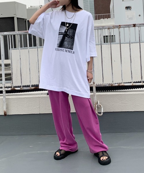 LVEU.(ラブユ.)の「【LVEU.】スウェットロングパンツ / ボトムス パンツ スウェット ワイド ルーズ イージー カジュアル シンプル ブラック ピンク グリーン ブルー(その他パンツ・レディース・ブラック/ブルー/グリーン/ピンク・FREE)」の17枚目の写真