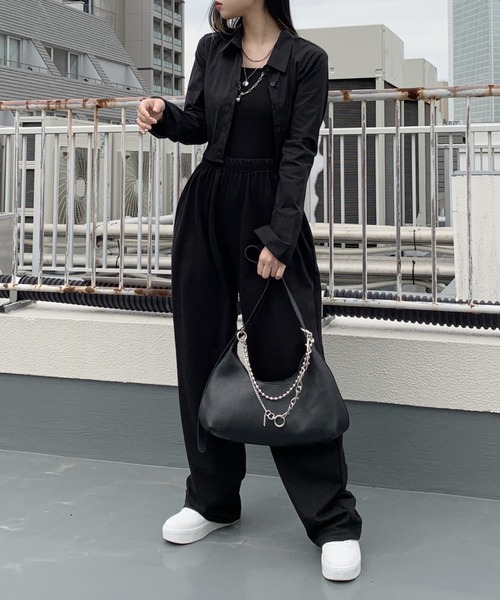 LVEU.(ラブユ.)の「【LVEU.】スウェットロングパンツ / ボトムス パンツ スウェット ワイド ルーズ イージー カジュアル シンプル ブラック ピンク グリーン ブルー(その他パンツ・レディース・ブラック/ブルー/グリーン/ピンク・FREE)」の21枚目の写真