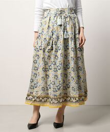 Samansa Mos2 | 【FROM INDIA】花柄スカート(スカート)