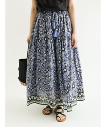 Samansa Mos2 | 【FROM INDIA】花柄スカート(スカート)