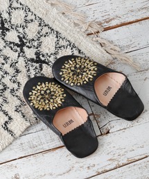 BIRTHDAY BAR | ＜育てるスリッパ＞ unm モロッカンスタイル バブーシュ ルームシューズ(ルームシューズ/スリッパ)