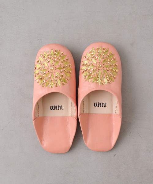 BIRTHDAY BAR（バースデイバー）の「＜育てるスリッパ＞ unm モロッカンスタイル バブーシュ ルームシューズ（ルームシューズ/スリッパ・レディース・ブラック/ベージュ/グリーン/パープル/ブラックミックス・フリー）」の19枚目の写真