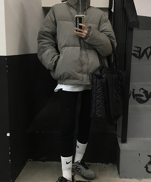 c.u.l(シーユーエル)の「ブルゾン(ダウンジャケット/コート・レディース・ブラック・L)」の7枚目の写真