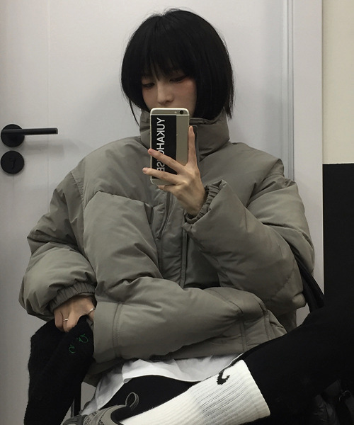 c.u.l(シーユーエル)の「ブルゾン(ダウンジャケット/コート・レディース・ブラック・L)」の9枚目の写真