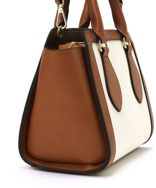 N.（N. Natural Beauty Basic）（エヌエヌナチュラルビューティーベーシック）の「◆トリミングミニショルダーバッグ（ショルダーバッグ・レディース・ベージュ/ブルー/キャメル・ﾌﾘ-）」の15枚目の写真