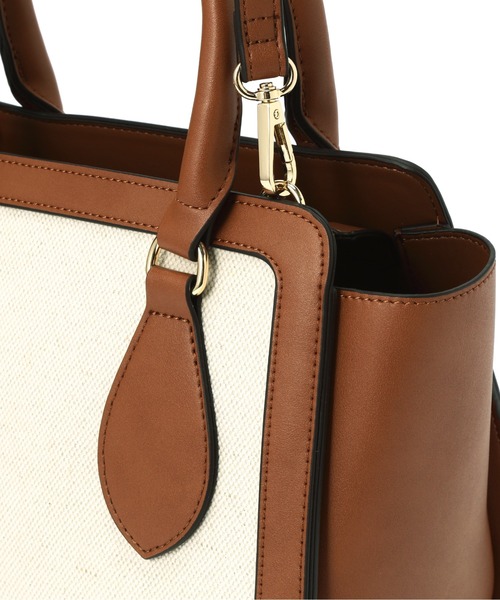 N.（N. Natural Beauty Basic）（エヌエヌナチュラルビューティーベーシック）の「◆トリミングミニショルダーバッグ（ショルダーバッグ・レディース・ベージュ/ブルー/キャメル・ﾌﾘ-）」の16枚目の写真