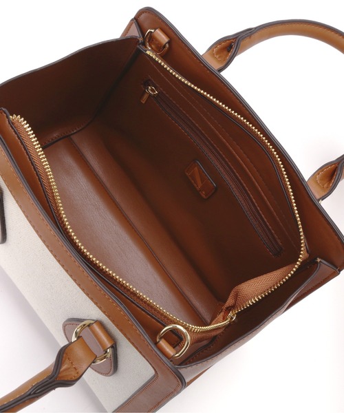 N.（N. Natural Beauty Basic）（エヌエヌナチュラルビューティーベーシック）の「◆トリミングミニショルダーバッグ（ショルダーバッグ・レディース・ベージュ/ブルー/キャメル・ﾌﾘ-）」の20枚目の写真