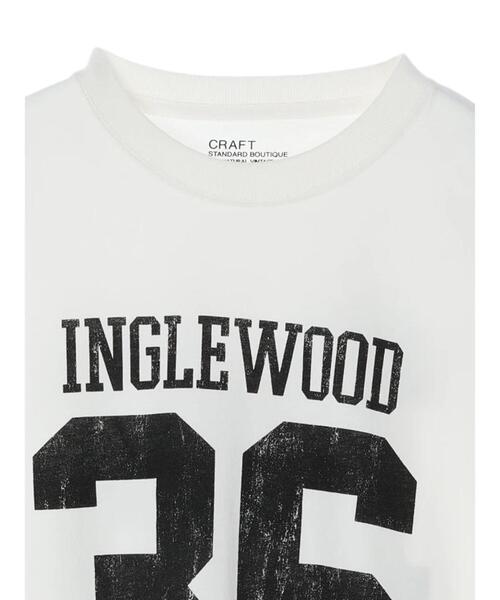 CRAFT STANDARD BOUTIQUE(クラフトスタンダードブティック)の「16/-OE天竺フットボールBIG-H/S-TEE *(Tシャツ/カットソー・メンズ・グリーン/ネイビー/ブラック・M/LL/L)」の10枚目の写真