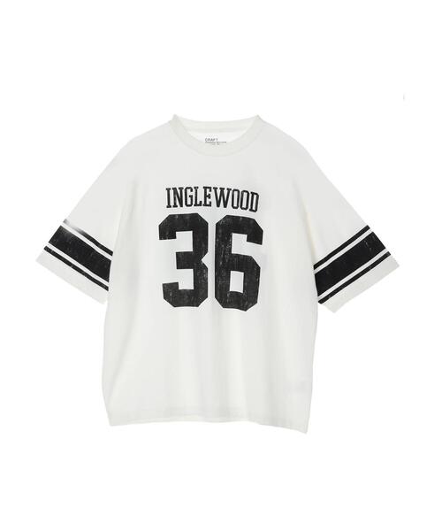 CRAFT STANDARD BOUTIQUE(クラフトスタンダードブティック)の「16/-OE天竺フットボールBIG-H/S-TEE *(Tシャツ/カットソー・メンズ・グリーン/ネイビー/ブラック・M/LL/L)」の18枚目の写真