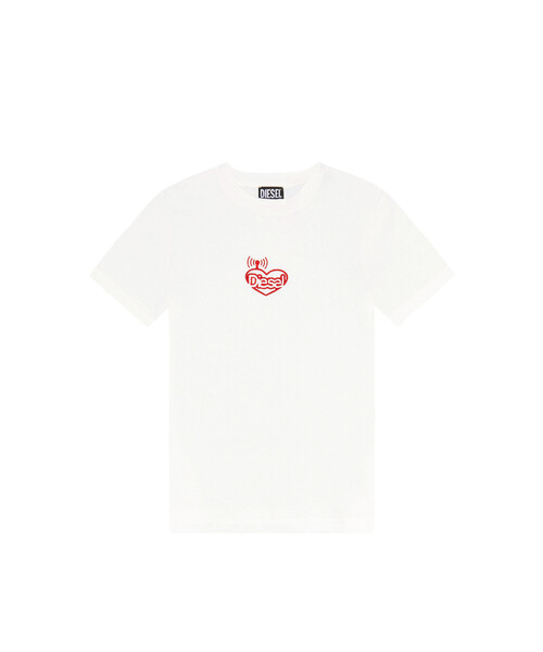 DIESEL（ディーゼル）の「レディース 半袖 Tシャツ ロゴ（Tシャツ/カットソー・レディース・ホワイト/ブラック/イエロー・X-LARGE/MEDIUM/LARGE/SMALL）」の15枚目の写真