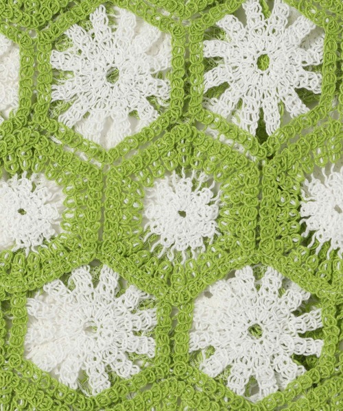 PAGEBOY（ページボーイ）の「クロシェライクショートカーディガン（カーディガン/ボレロ・レディース・ブラック/ライム/ブルー・FREE）」の18枚目の写真