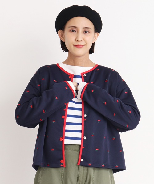 CHILD WOMAN（チャイルドウーマン）の「4段スムースチェリー刺繍 ノー