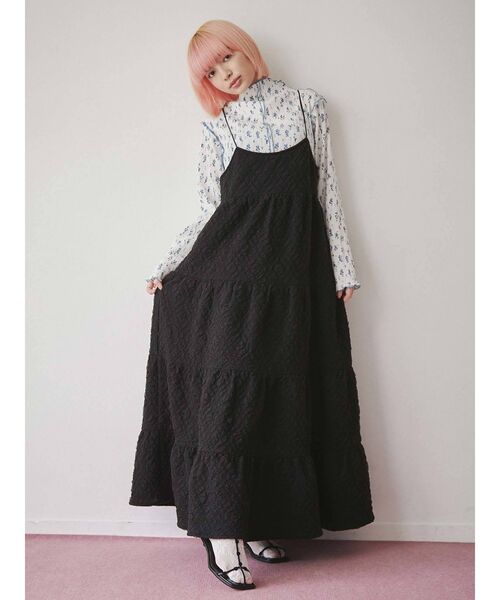 merry jenny（メリージェニー）の「petit flowerメロウチュニック（チュニック・レディース・パープル/ブルー・FREE）」の7枚目の写真