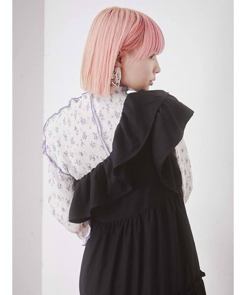 merry jenny（メリージェニー）の「petit flowerメロウチュニック（チュニック・レディース・パープル/ブルー・FREE）」の18枚目の写真