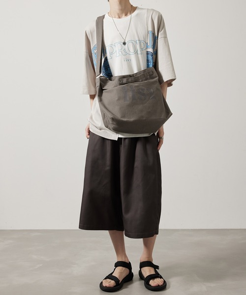 iisy(イージー)の「【iisy】ボリュームイージーガウチョショーツ(その他パンツ・メンズ・チャコールグレー/ライトグレー/ネイビー・S/M/L)」の22枚目の写真