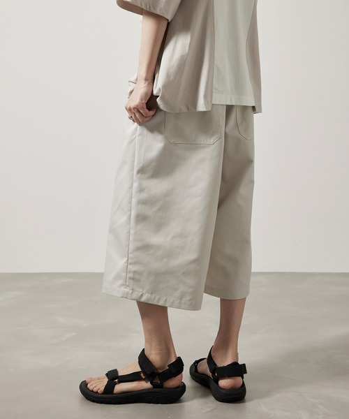 iisy(イージー)の「【iisy】ボリュームイージーガウチョショーツ(その他パンツ・メンズ・チャコールグレー/ライトグレー/ネイビー・S/M/L)」の14枚目の写真