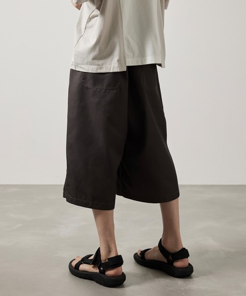 iisy(イージー)の「【iisy】ボリュームイージーガウチョショーツ(その他パンツ・メンズ・チャコールグレー/ライトグレー/ネイビー・S/M/L)」の12枚目の写真