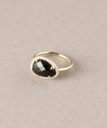 Lilas（リラ）の「スライスオニキスダイヤリングK10（リング）」 - WEAR