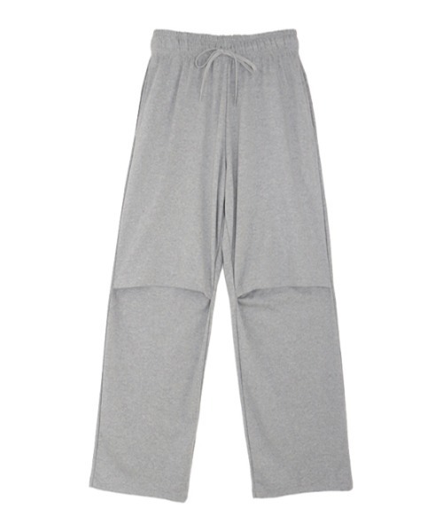 AMAIL(アマイル)の「Knee cut loose pants(スウェットパンツ・レディース・グレー/ブルー・FREE)」の12枚目の写真