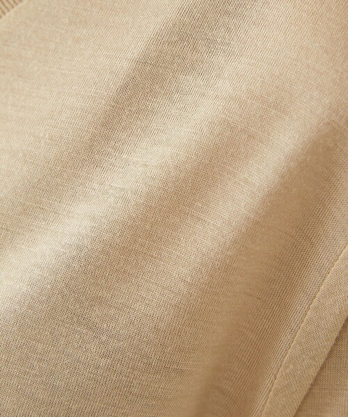 Firsthand（ファーストハンド）の「Baserange/ベースレンジ LONG SLEEVE TEE / シアーロングスリーブTシャツ（Tシャツ/カットソー・レディース・ブラック/レモンイエロー/ベージュ/オフホワイト/キャメル・SMALL/X-SMALL/MEDIUM）」の20枚目の写真