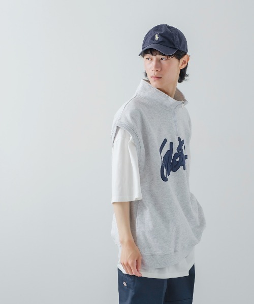 improves（インプローブス）の「ハーフジップ スウェット ベスト（ベスト・メンズ・グリーン/スミクロ/アッシュ・MEDIUM/LARGE）」の20枚目の写真