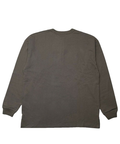 MFC STORE（エムエフシーストア）の「Goodwear x MFC STORE LETTERING LOGO HENRY NECK L/S BIG TEE（Tシャツ/カットソー・メンズ・ホワイト/グレー/ブラウン/ブラック・L/XL/M）」の8枚目の写真