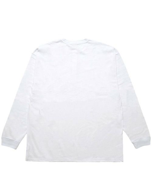 MFC STORE（エムエフシーストア）の「Goodwear x MFC STORE LETTERING LOGO HENRY NECK L/S BIG TEE（Tシャツ/カットソー・メンズ・ホワイト/グレー/ブラウン/ブラック・L/XL/M）」の5枚目の写真