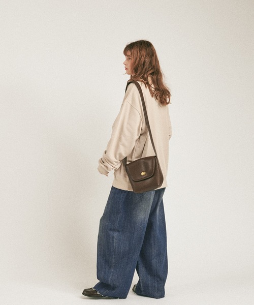 MUHET（ミュエータ）の「裏毛ハーフジップスウェット（スウェット・レディース・ネイビー/カーキ/杢グレー/ライトベージュ・MEDIUM/X-LARGE）」の11枚目の写真