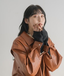 idem | arm warmer mohair knit/アームウォーマーモヘアニット(ニット/セーター)