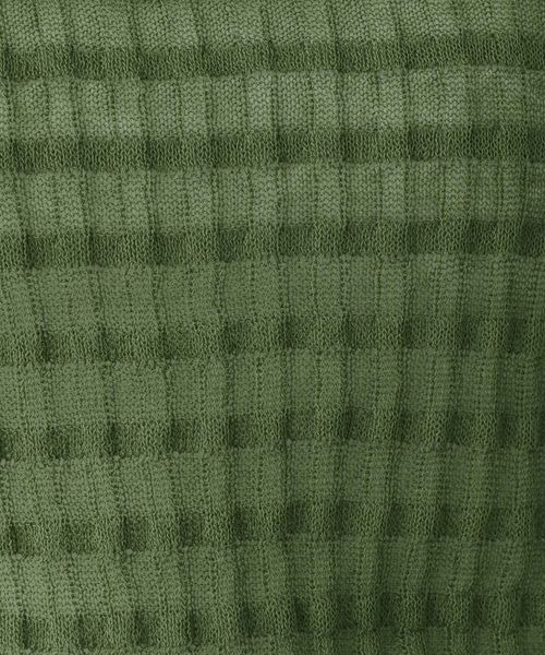 LOWRYS FARM（ローリーズファーム）の「ジャガードシアーニット　123326（ニット/セーター・レディース・アイボリー/ブラック/カーキ/ピンク・FREE）」の21枚目の写真