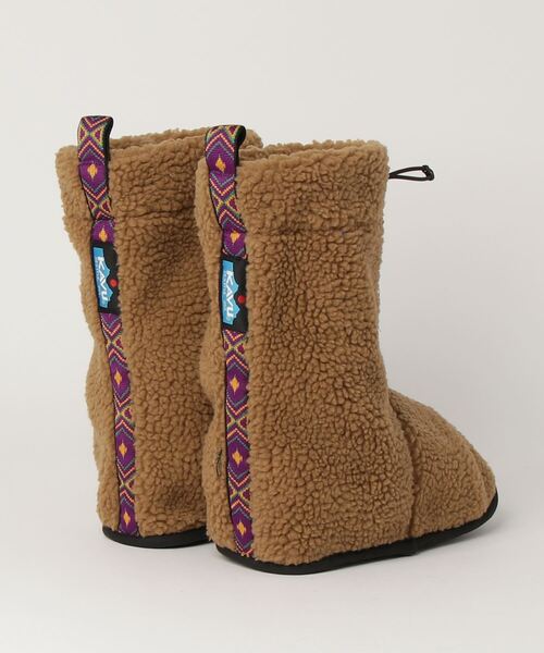 KAVU（カブー）の「KAVU/カブー New Boa Socks/ニューボアソックス（ソックス/靴下・メンズ・ダークグレー/カーキ/ブラウン/ブラック・MEDIUM/LARGE）」の6枚目の写真