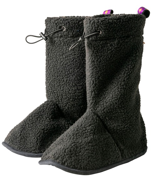 KAVU（カブー）の「KAVU/カブー New Boa Socks/ニューボアソックス（ソックス/靴下・メンズ・ダークグレー/カーキ/ブラウン/ブラック・MEDIUM/LARGE）」の2枚目の写真