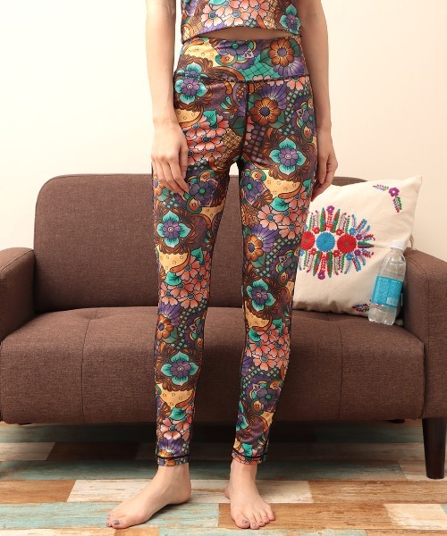 チチカカ（チチカカ）の「吸汗速乾レギンス（レギンス/スパッツ・レディース・その他1/その他2/ブラック・MEDIUM/LARGE）」の2枚目の写真