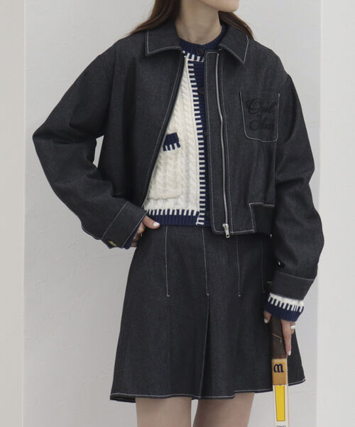 onulsoha（オヌルソハ）の「プリーツタックミニスカート（スカート・レディース・ベージュ/チャコールグレー・38）」の21枚目の写真