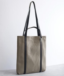 waku | waku ワク / レザートートバッグ（キーリング付き・Lサイズ） / WK-0037(トートバッグ)