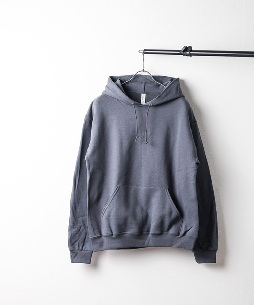 JERZEES(ジャージーズ)の「【JERZEES】NUBLEND 8.0ozプルオーバーパーカー(パーカー・メンズ・チャコール/ブラック/サンドベージュ/グレー系・LARGE/MEDIUM/X-LARGE/SMALL)」の3枚目の写真