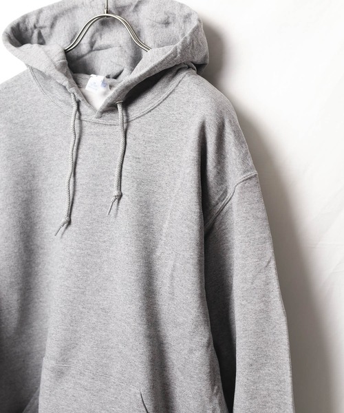 JERZEES(ジャージーズ)の「【JERZEES】NUBLEND 8.0ozプルオーバーパーカー(パーカー・メンズ・チャコール/ブラック/サンドベージュ/グレー系・LARGE/MEDIUM/X-LARGE/SMALL)」の6枚目の写真