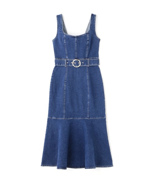 PROPORTION BODY DRESSING（プロポーションボディドレッシング）の「＜Ｅ＞マーメイドデニムジャンスカ / 1212247800（ワンピース・レディース・ダークネイビー/ブルー・SMALL/MEDIUM）」の19枚目の写真