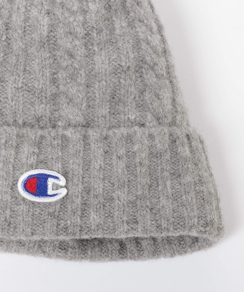 BAYFLOW(ベイフロー)の「【Champion(チャンピオン)】別注ニットワッチ(ニットキャップ/ビーニー・キッズ・ホワイト/グレー・FREE)」の10枚目の写真