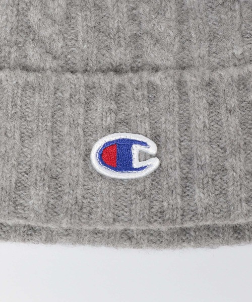 BAYFLOW(ベイフロー)の「【Champion(チャンピオン)】別注ニットワッチ(ニットキャップ/ビーニー・キッズ・ホワイト/グレー・FREE)」の14枚目の写真