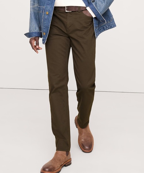 Banana Republic（バナナリパブリック）の「スリム トラベラーパンツ（チノパンツ・メンズ・カーキ/ブラウン/ベージュ/ブラック/ベージュ系その他/ネイビー/オリーブ/グレー/アイボリー/ブラウン系その他/ライトグレー/ライトオリーブ/ブルー・28W 30L/32W 30L/33W 30L/30W 30L/31W 30L/29W 30L/34W 30L）」の7枚目の写真