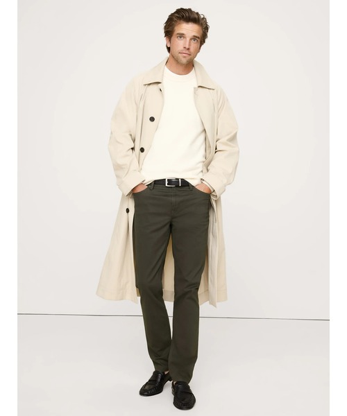 Banana Republic（バナナリパブリック）の「スリム トラベラーパンツ（チノパンツ・メンズ・カーキ/ブラウン/ベージュ/ブラック/ベージュ系その他/ネイビー/オリーブ/グレー/アイボリー/ブラウン系その他/ライトグレー/ライトオリーブ/ブルー・28W 30L/32W 30L/33W 30L/30W 30L/31W 30L/29W 30L/34W 30L）」の20枚目の写真
