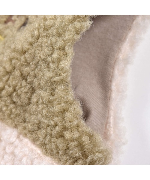 SLAP SLIP BABY（スラップスリップベビー）の「SLAPSLIPBABY/【お揃い】配色切り替え恐竜ポケットボアベストベビー(70~80cm)（ベスト・キッズ・グレー系その他/ベージュ系その他・ONESIZE）」の15枚目の写真