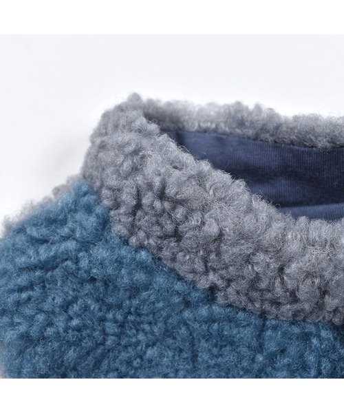 SLAP SLIP BABY（スラップスリップベビー）の「SLAPSLIPBABY/【お揃い】配色切り替え恐竜ポケットボアベストベビー(70~80cm)（ベスト・キッズ・グレー系その他/ベージュ系その他・ONESIZE）」の10枚目の写真