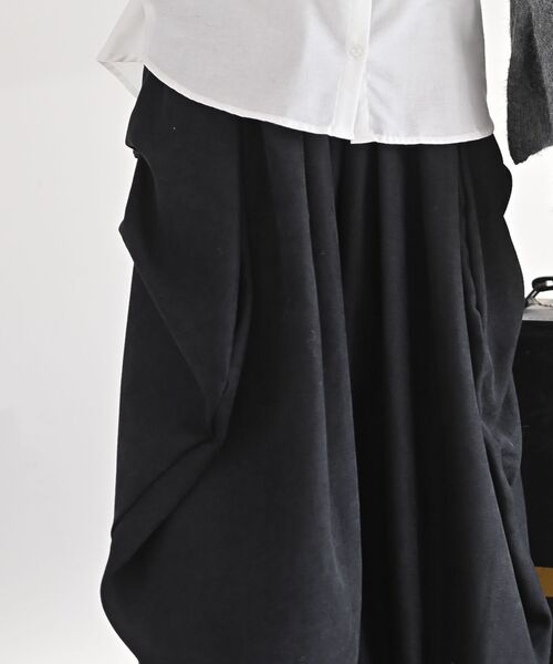 rps（アールピーエス）の「ライスコールボリュームタックパンツ（その他パンツ・レディース・チャコールグレー/ブラック/モカ・フリー）」の14枚目の写真